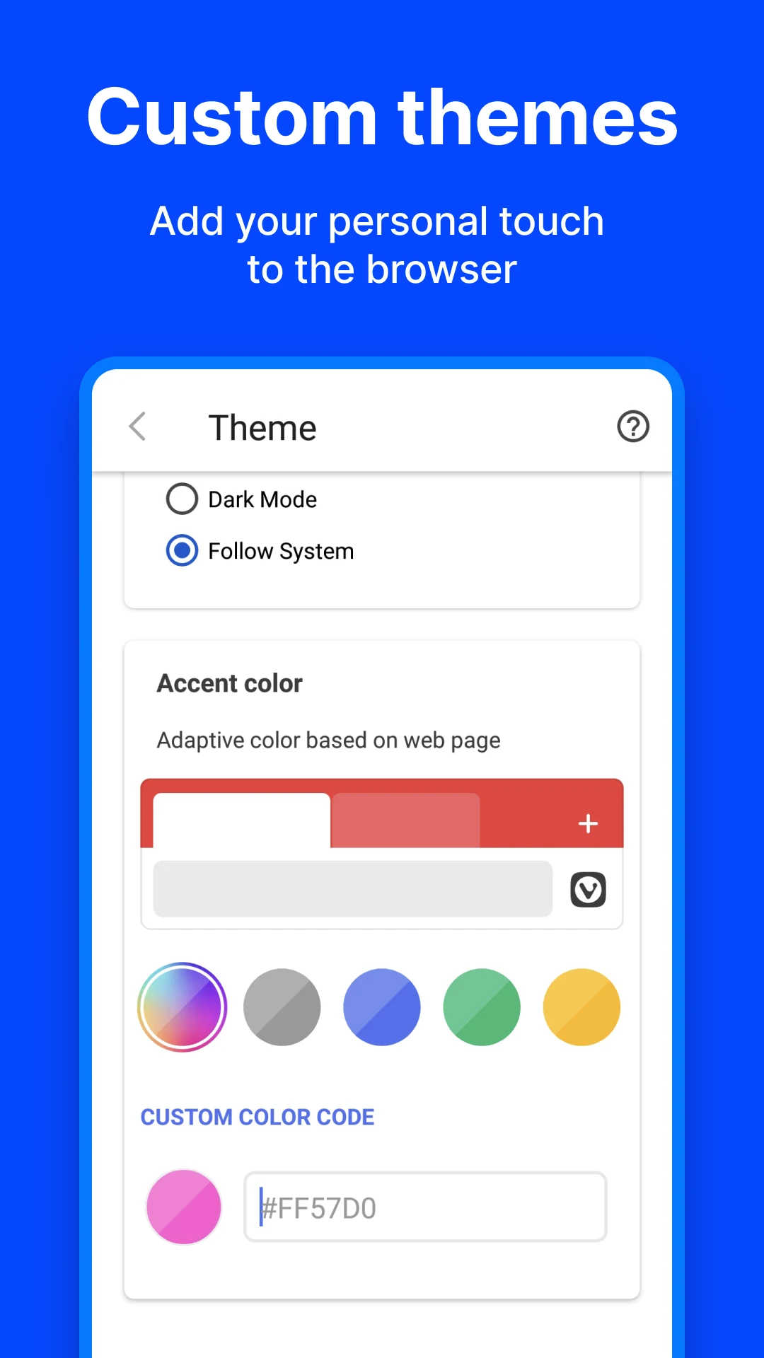 Vivaldi Browser - Fast & Safe screenshot