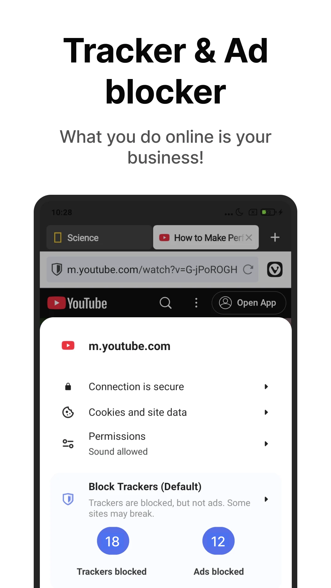 Vivaldi Browser - Fast & Safe screenshot