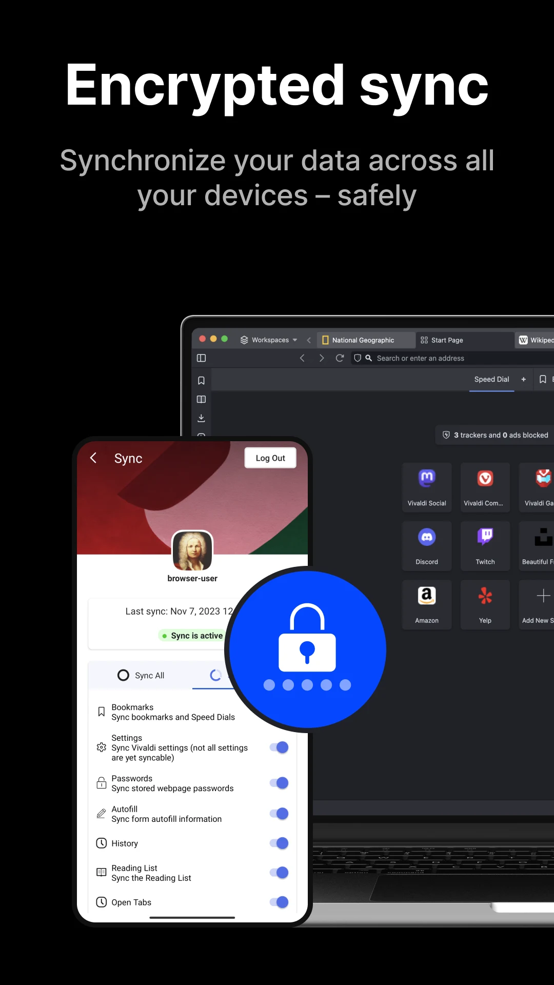 Vivaldi Browser - Fast & Safe screenshot
